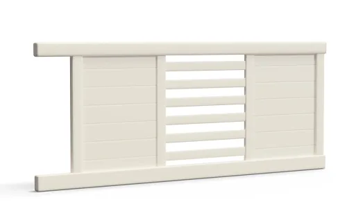 portail en aluminium zagros coulissant blanc Prefalu